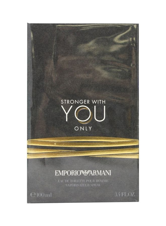 EMPORIO ARMANI Stronger With You Only EDT 100.0ml - Image 4